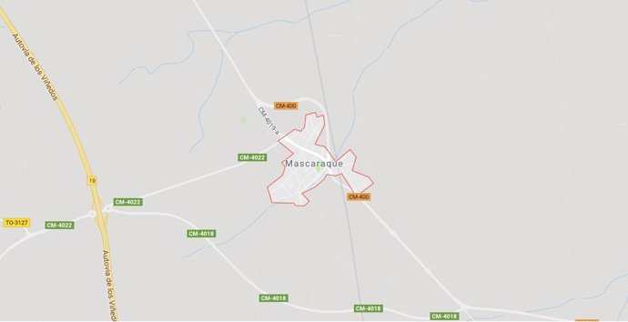 Archivo - Imagen de Google Maps de la localidad de Mascaraque