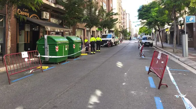El tráfico en la calle Vitoria se cortará desde este lunes por obras de reurbanización