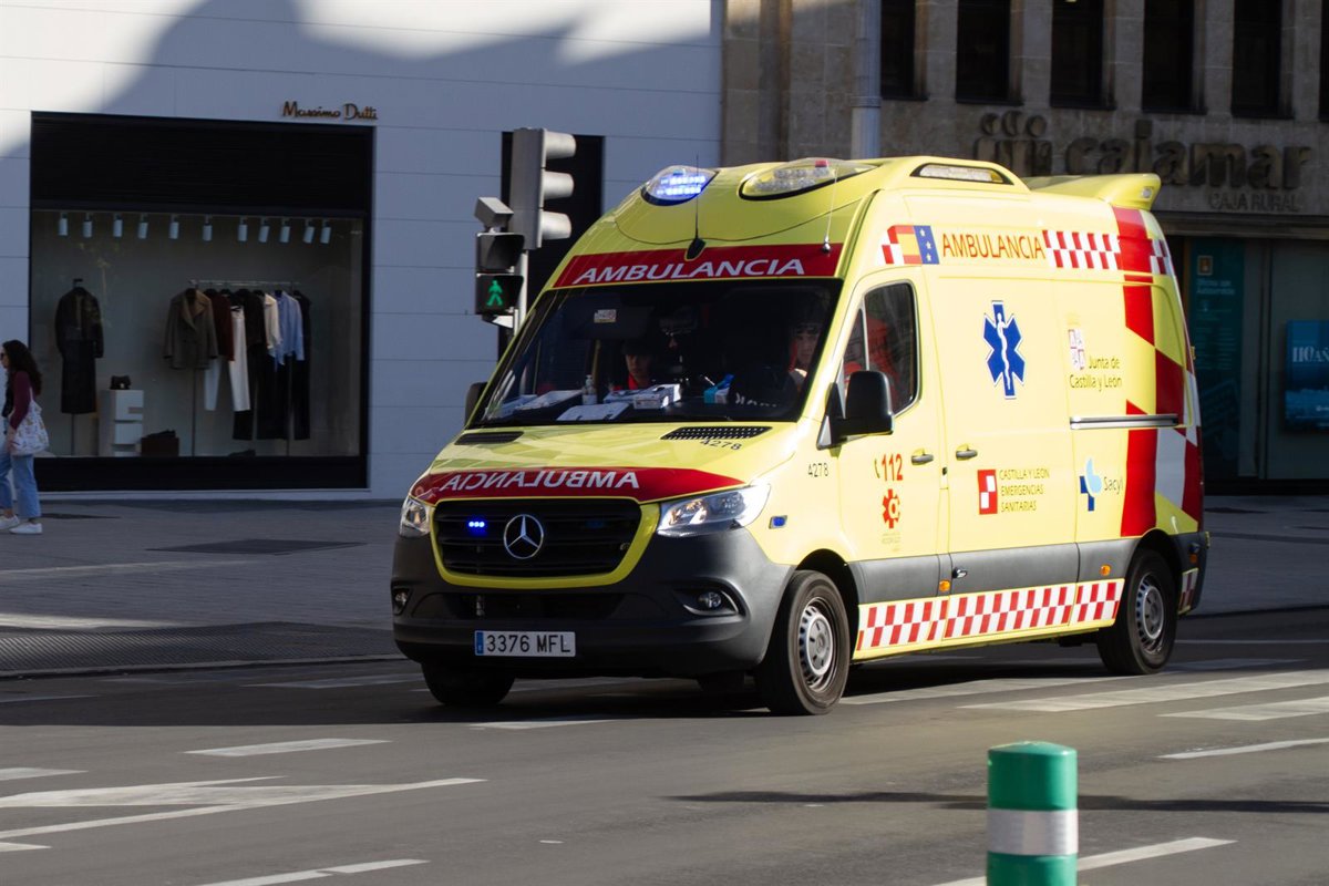 Hombre hospitalizado tras ser atacado con un cuchillo en Valladolid