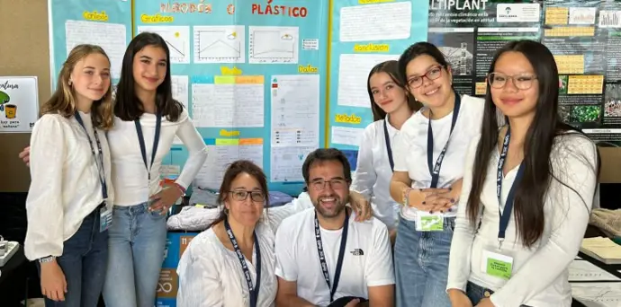 Cinco alumnas del IES Sierra de Guara de Huesca reciben el premio en el concurso Ciencia en Acción