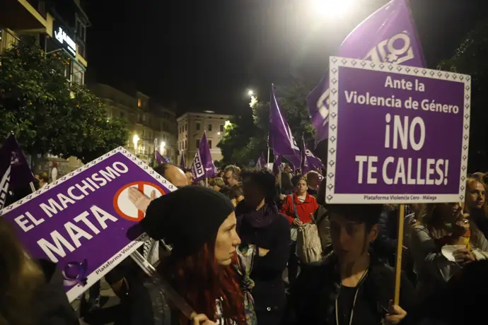 Andalucía se moviliza el 25N con marchas en Almería, Jaén y Sevilla contra la violencia de