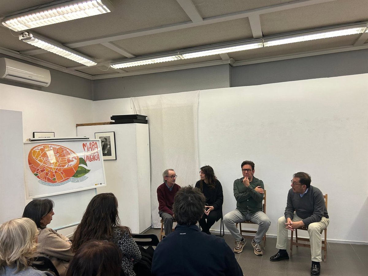 Presentan el Mapa Literario de València que incluye más de 40 citas de distintos autores como