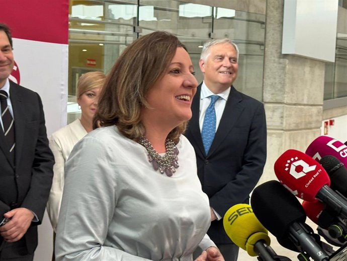 La consejera de Econom&iacute;a, Empresas y Empleo de C-LM, Patricia Franco.