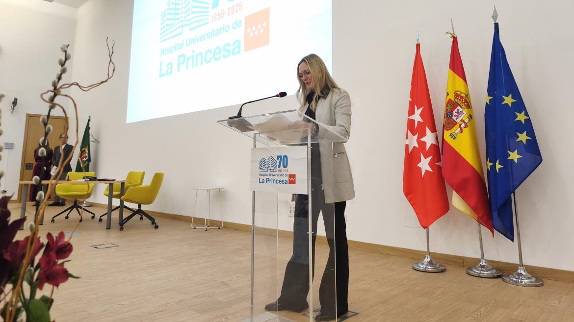 La Comunidad de Madrid rinde homenaje a los más de 2.600 profesionales del Hospital La Princesa en
