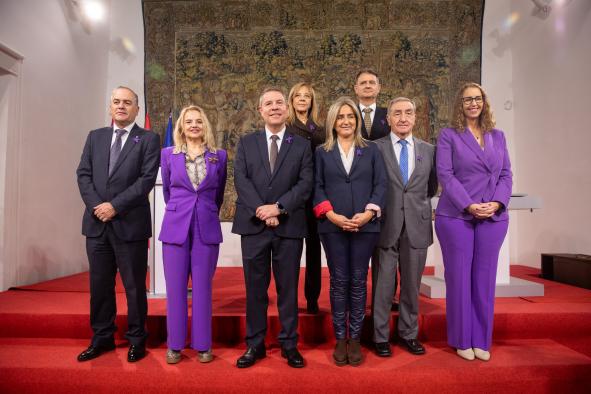 García-Page exige erradicar a quienes utilizan la violencia como herramienta de confrontación