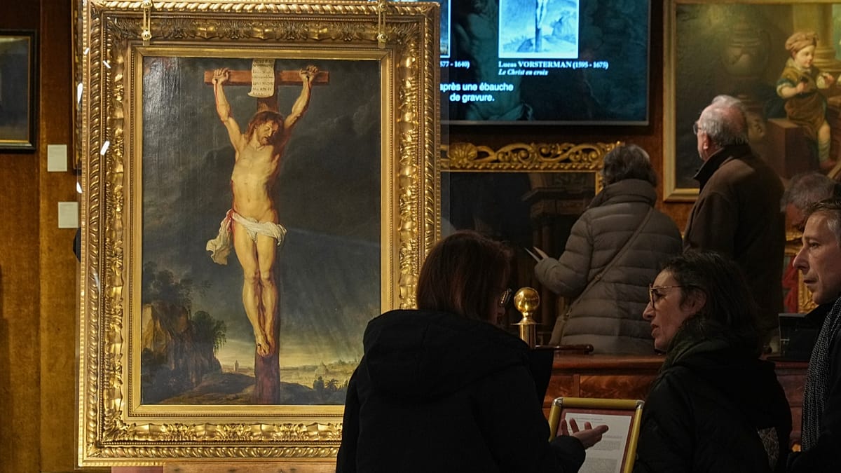 Un cuadro de Jesucristo extraviado se subasta por 2,3 millones de euros en una sala de arte
