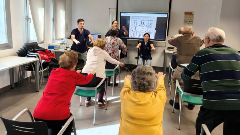 El equipo del Centro de Salud Isla de Oza conmemora el Día Mundial de la Diabetes promoviendo el