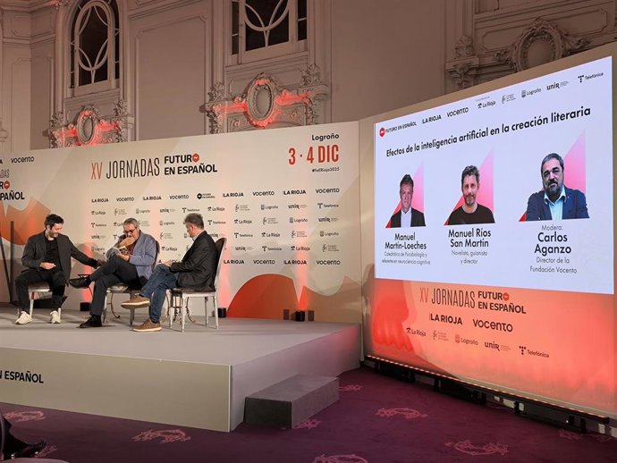 Conversaci&oacute;n en Futuro en Espa&ntilde;ol con Manuel R&iacute;os, Manuel Mart&iacute;n-Loeches, moderado por Carlos Aganzo