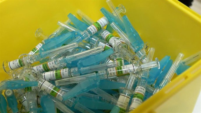Vacunas, gripe, jeringuillas, epidemia, vacunaci&oacute;n