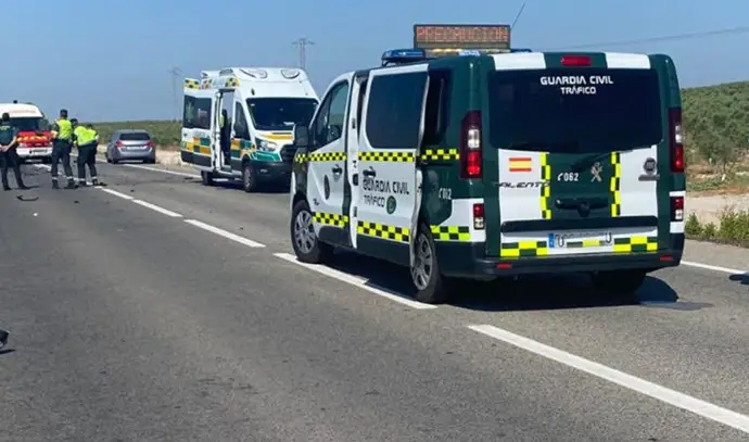 Seis personas pierden la vida en accidentes de tráfico en Andalucía durante el primer tramo del