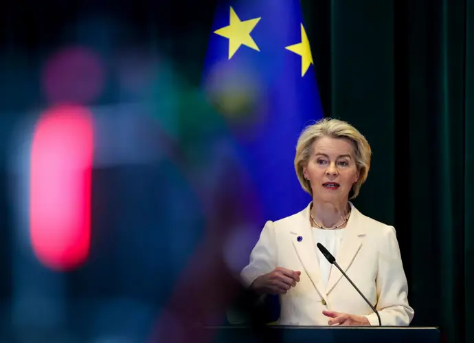 Von der Leyen afirma que los asuntos de la UE no deben ser objeto de interferencias externas