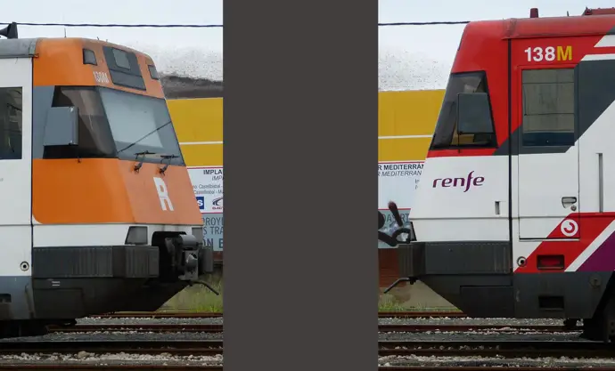 Cortadas las líneas R2 Nord, R8 y R11 entre Mollet y Granollers por problemas en la catenaria
