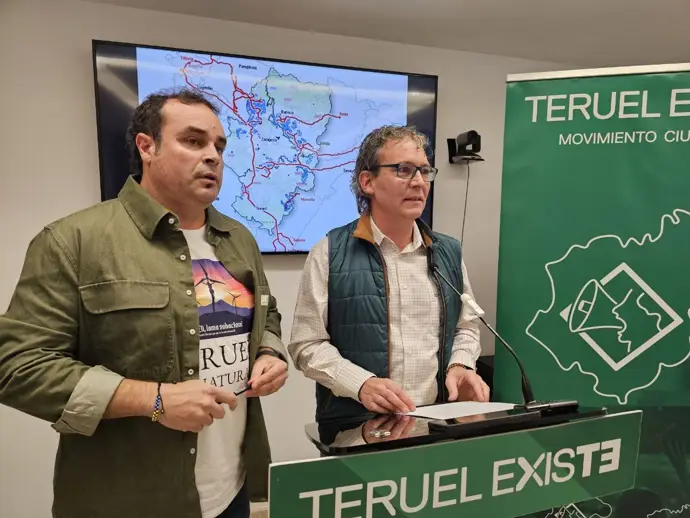Teruel Existe solicita una pausa en los proyectos de renovables de Forestalia tras el registro de