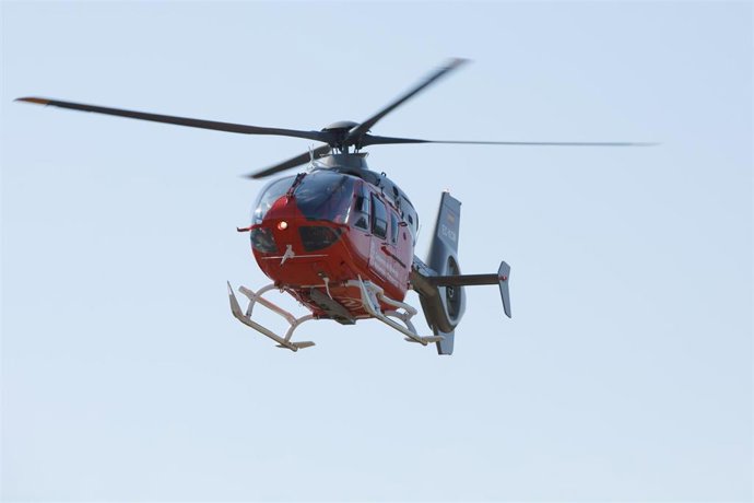 Archivo - Imagen de archivo de un helic&oacute;ptero.