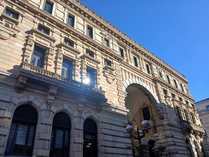 Palacio foral de la Diputaci&oacute;n de Bizkaia en Bilbao.