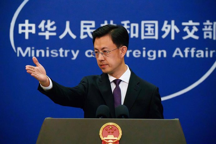 Archivo - El portavoz del Ministerio de Exteriores chino, Guo Jiakun.