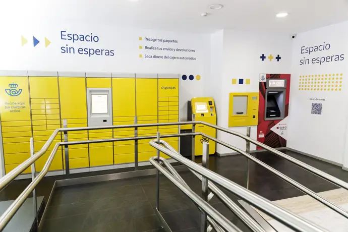 La caja fuerte robada en la oficina de Correos de Fuente de Cantos tenía 14.000 euros y 124 votos