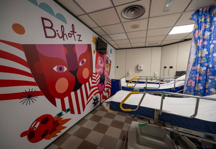 Area de Pediatr&iacute;a del Hospital Universitario de Cruces, en Barakaldo