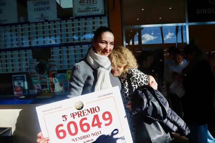 Premios del Sorteo Extraordinario de la Loter&iacute;a de Navidad 2025 en Andaluc&iacute;a