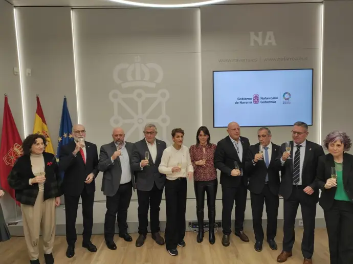 Chivite afirma que continuará gobernando a pesar de los intentos de desestabilizar su Gobierno
