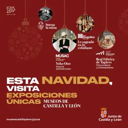 Los museos de Castilla y León presentan exposiciones navideñas con obras de Yoko Ono y arte