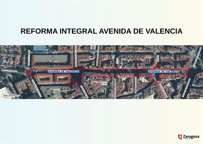 La reforma de la avenida de Valencia se realizará en cuatro fases y activará el Plan de Movilidad