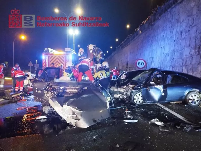 Prisión provisional para el acusado del accidente en Zizur que causó la muerte de una mujer
