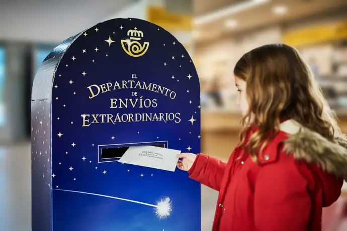 Correos coloca buzones especiales en cinco oficinas de La Rioja para enviar cartas a los Reyes Magos