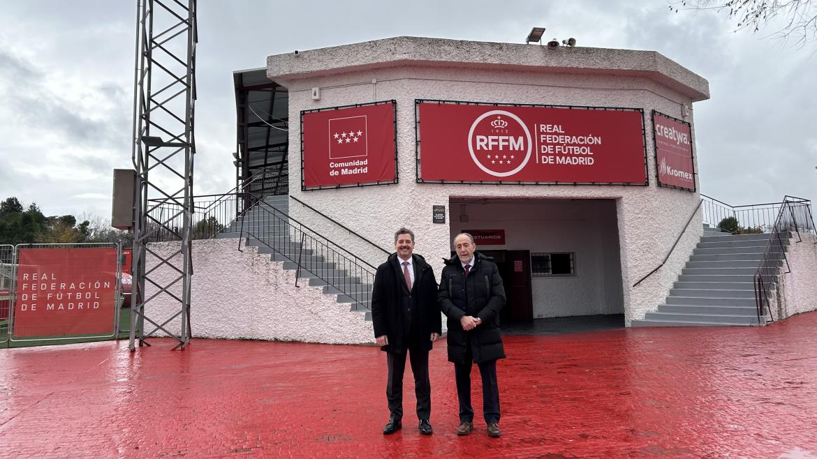 La Comunidad de Madrid celebra 60 años del complejo Ernesto Cotorruelo, símbolo del fútbol