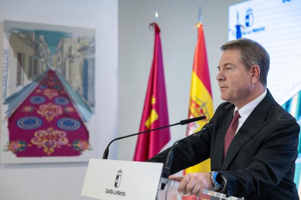 El presidente de Castilla-La Mancha informa sobre la creación de...