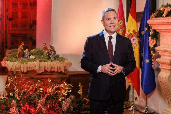 García-Page anima a la ciudadanía a rechazar la violencia y la tensión social presente en la