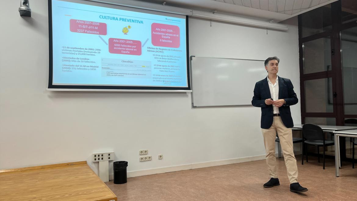 La Cátedra IRSST-UC3M organiza la Winter School para promover la cultura preventiva en la