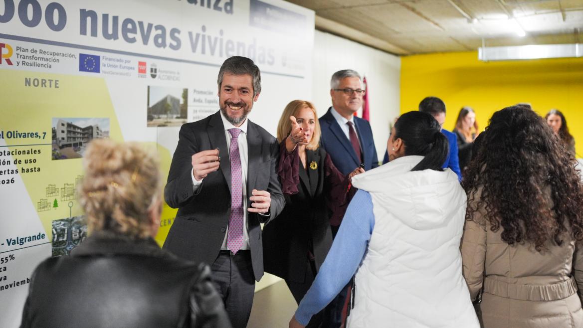 La Comunidad de Madrid colabora en la entrega de 39 viviendas asequibles en Alcobendas