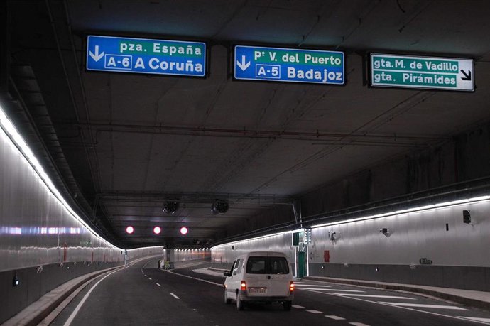 Archivo - Túnel de la M-30