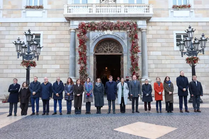 Illa lidera un minuto de silencio del Govern por un asesinato materno en el Vendrell (Tarragona)