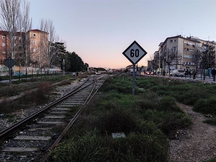 Archivo - Cuenca en Marcha y Plataforma en Defensa del Ferrocarril presentan un recurso para frenar las obras en terrenos de Adif