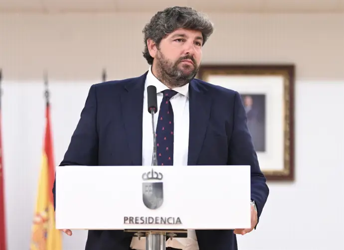López Miras presenta la candidatura de la Región de Murcia para la Agencia Estatal de Salud