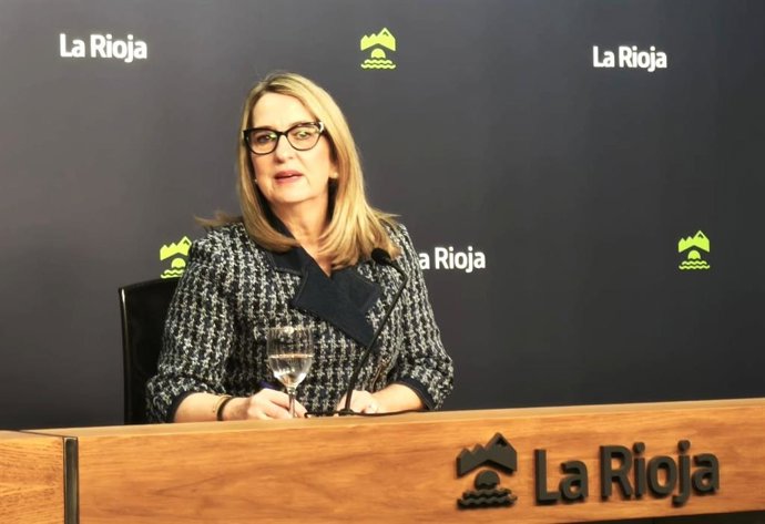 Pilar Simón, en la rueda de prensa