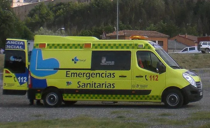 Una persona intoxicada por monóxido fue llevada al hospital en una casa de Villanázar, Zamora