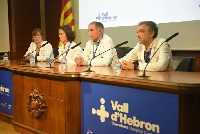 Illa se muestra "bien y con ánimos" y expresa su agradecimiento al Hospital Vall d'Hebron