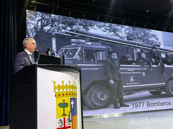 Los bomberos de la DPZ celebran 50 años, conscientes de la creciente complejidad de las emergencias