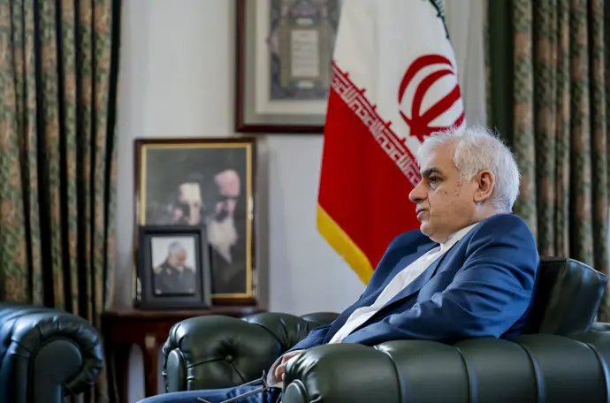 Reza Zabib, embajador de Irán en España: "Si Trump amenaza a Dinamarca, ¿por qué no a Irán?