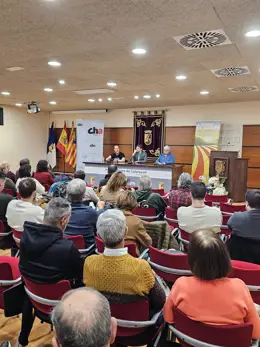 Pueyo (CHA) apoya en Calatayud una sanidad pública que fortalezca la Atención Primaria
