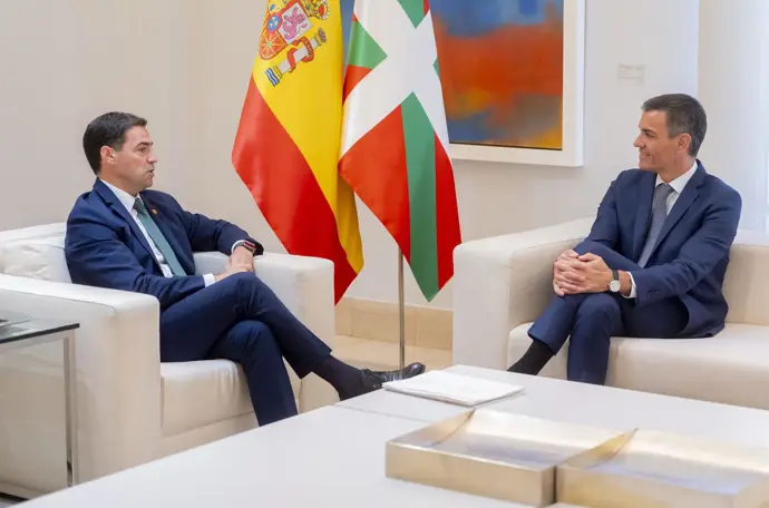 Pradales discutirá con Sánchez el refuerzo del personal sanitario, la migración y la seguridad