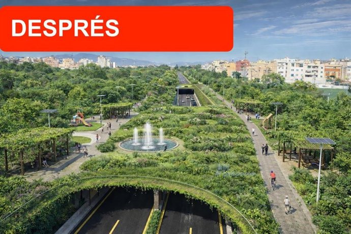 Propuesta de soterrar V&iacute;a de Cintura Palma