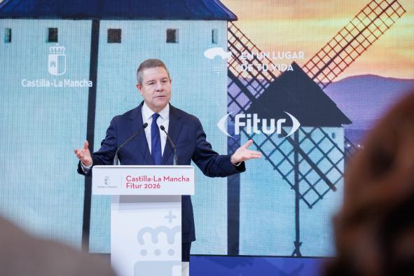 García-Page impulsa la creación de una ley de turismo moderna y adaptada a las nuevas realidades