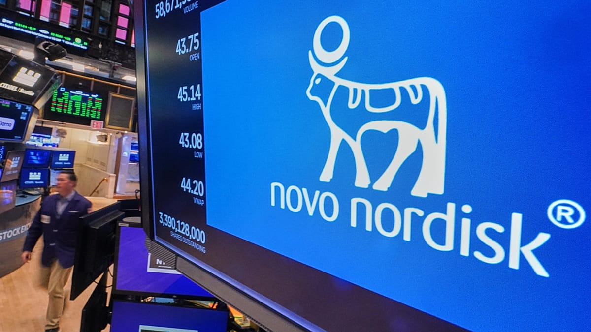 Novo Nordisk experimenta un desplome del 17% tras un pronóstico pesimista para 2026