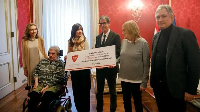 Los fondos de Riojaforum Solidario se usarán para adquirir un exoesqueleto para ARDEM