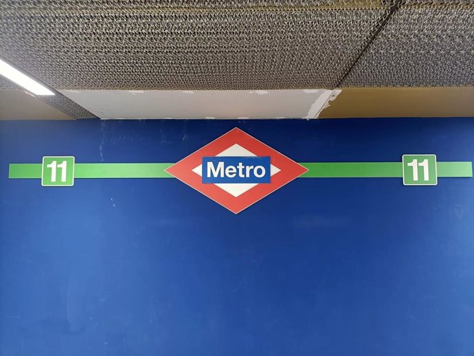 Archivo - L&iacute;nea 11 de Metro de Madrid