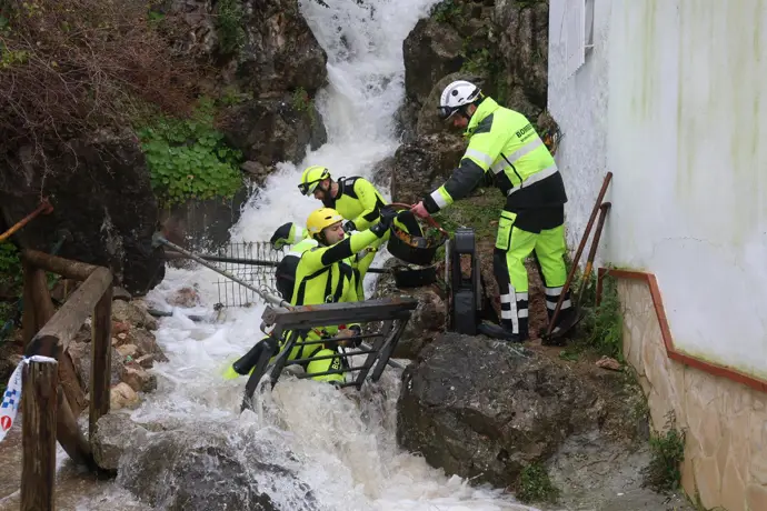 Andalucía alcanza las 13.584 incidencias mientras la Junta valora el retorno de los evacuados a